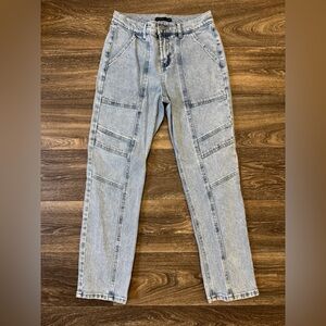 Sincerely Jules Light Gray Ankle Jeans w